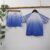 Nautical Blue Ombre Print