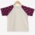 Plain with Butterflr Kolam in Raglan Sleeves
