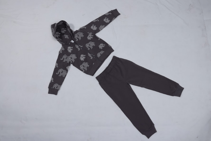 Elephant Harmony Hoodie Set